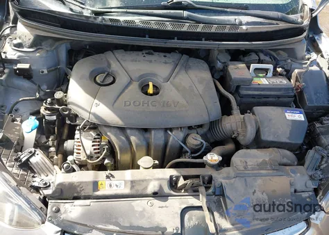 2013 Hyundai Elantra Limited из США, поврежденный, VIN KMHDH4AE9DU919257